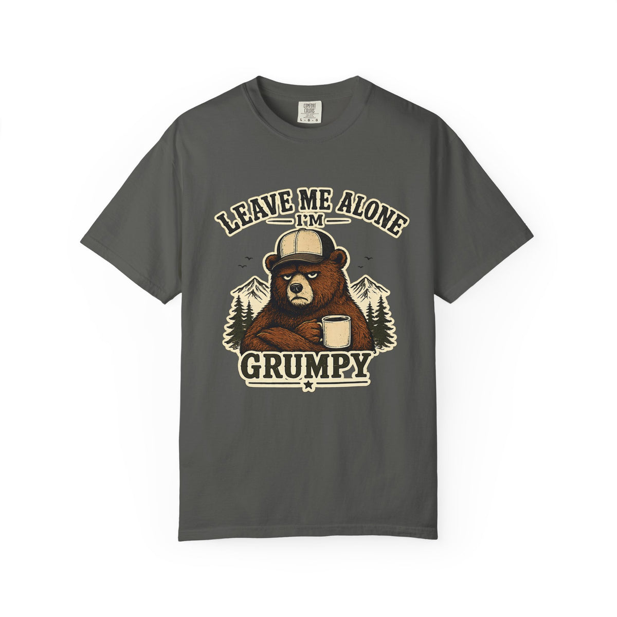 Grumpy Bear T-Shirt - "Leave Me Alone I'm Grumpy" Graphic Tee