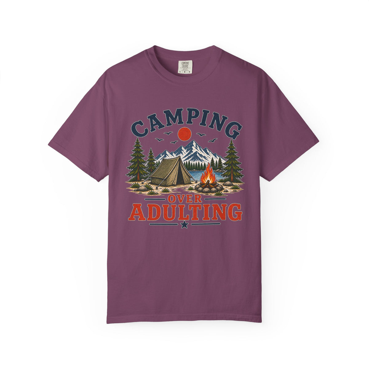 Camping Over Adulting T-Shirt