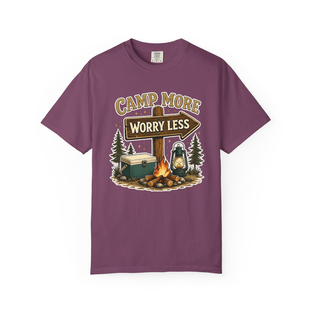 Camp More Worry Less T-Shirt