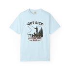 Fishing T-Shirt — "Out Sick, Feeling Reel Bad" Vintage Angler Tee
