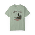Fishing T-Shirt — "Out Sick, Feeling Reel Bad" Vintage Angler Tee