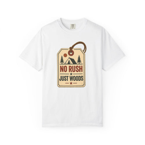Booked Solid Since Tuesday T-Shirt — Camping Tag Graphic Tee