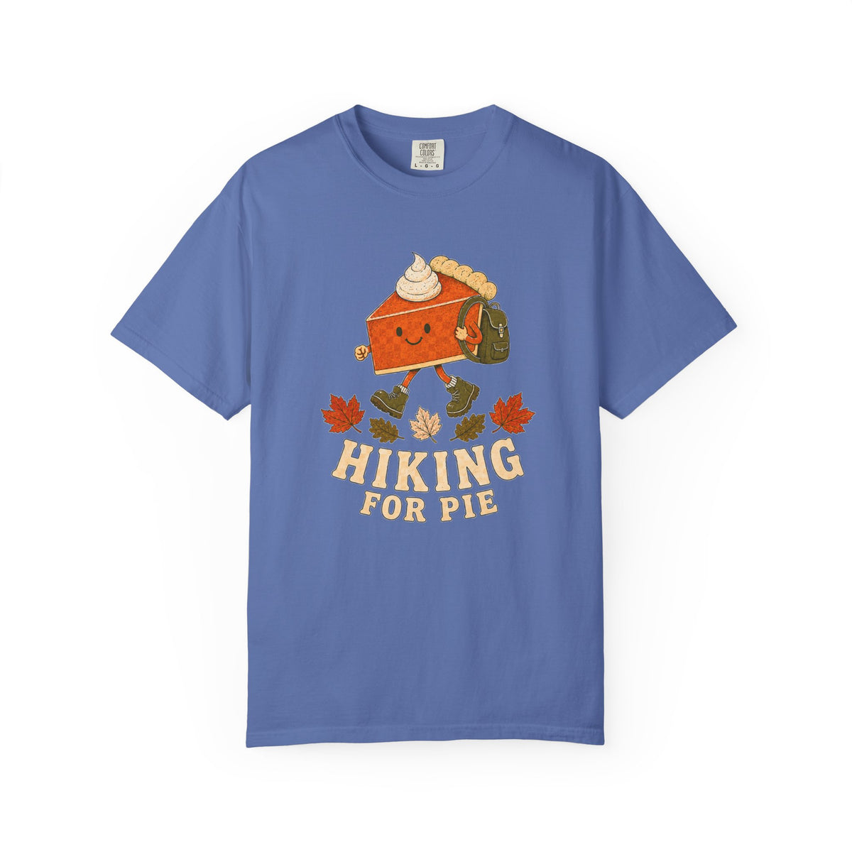 Hiking For Pie T-Shirt — Cute Autumn Hiking Pie Graphic Tee