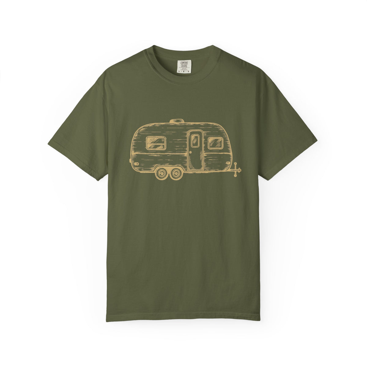 Camper Retro T-Shirt — Vintage Trailer Graphic Tee