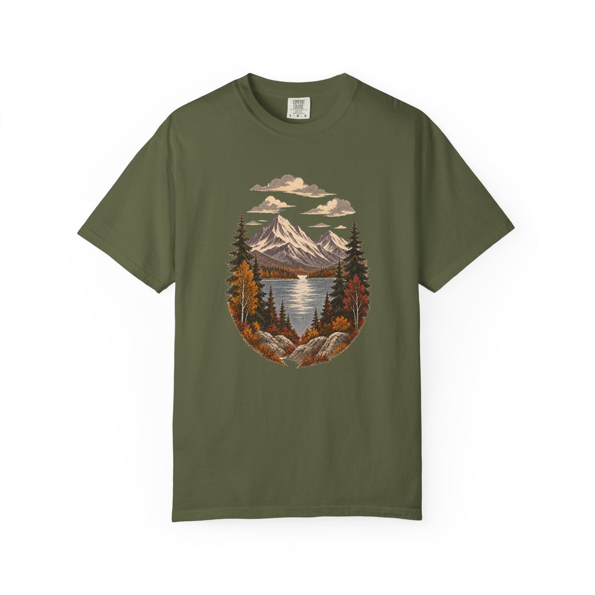 Mountain Lake Vista T-Shirt