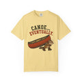 Canoe... Eventually T-Shirt — Funny Chipmunk Canoeing Graphic Tee