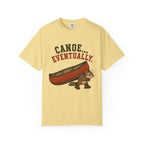 Canoe... Eventually T-Shirt — Funny Chipmunk Canoeing Graphic Tee