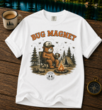 The Bug Magnet T-Shirt — Funny Camping Bear Graphic Tee
