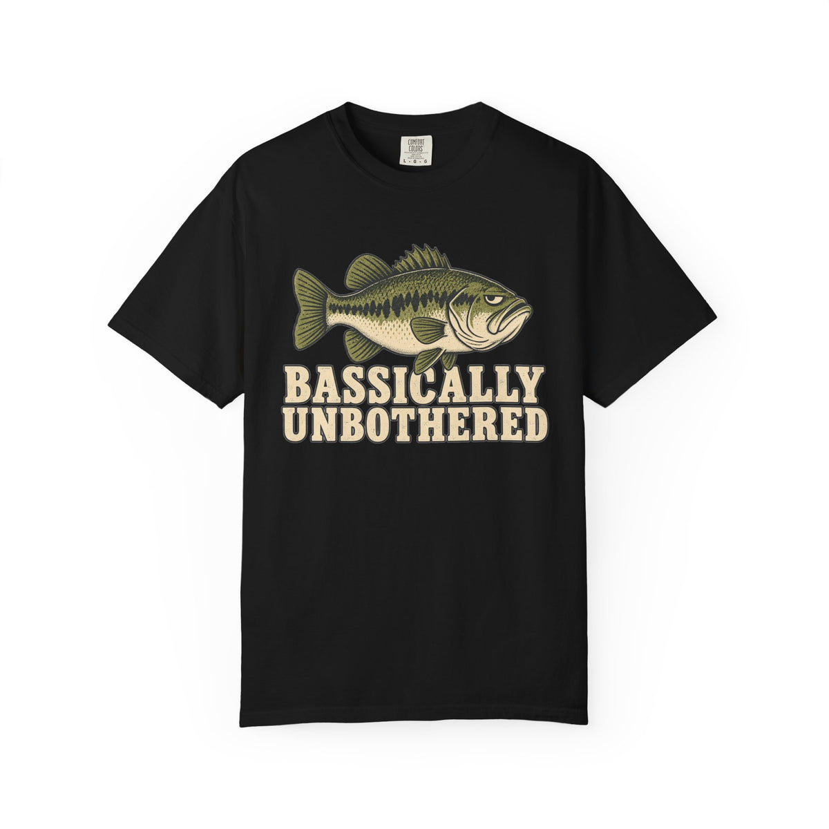 Bassically Unbothered Bass Fishing T-Shirt