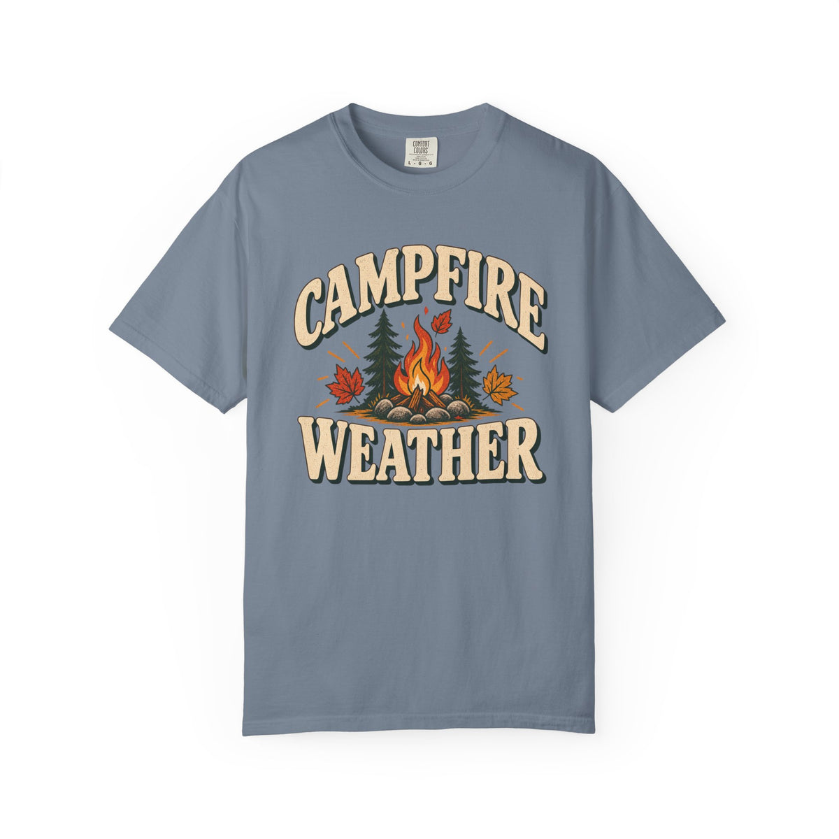 Campfire Weather T-Shirt — Retro Outdoor Camping Tee
