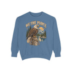 We The People Eagle Sweatshirt — Vintage Nature Graphic Crewneck