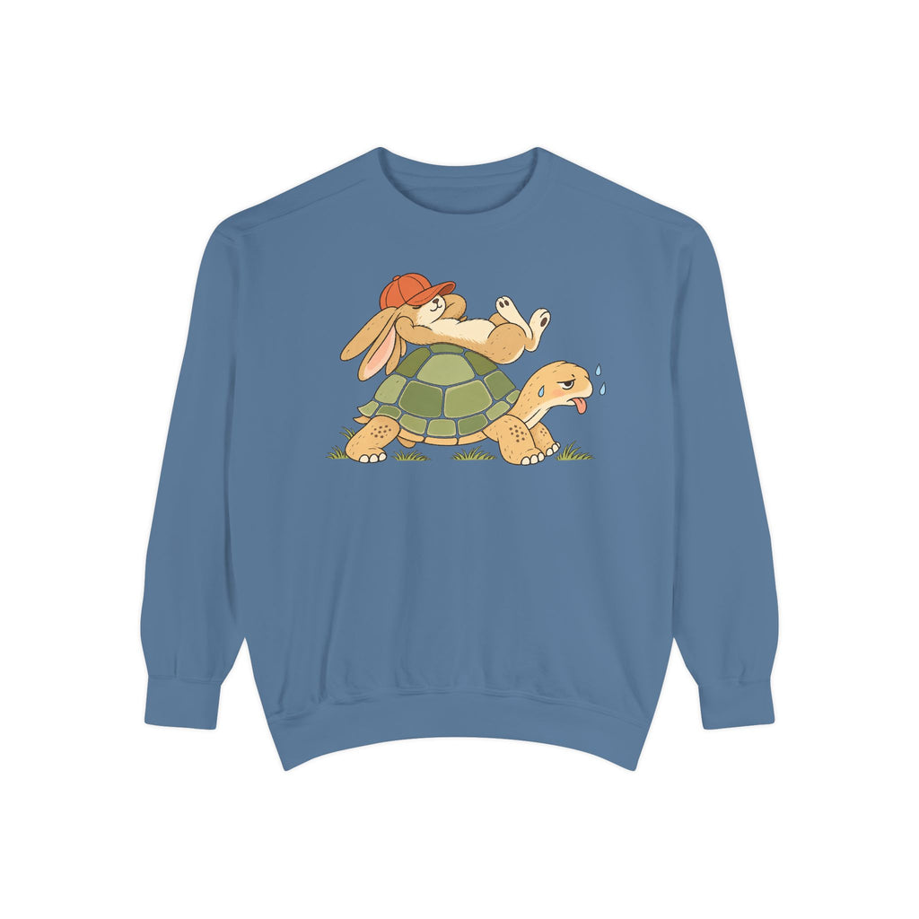 Turtle Family Garment-Dyed Sweatshirt