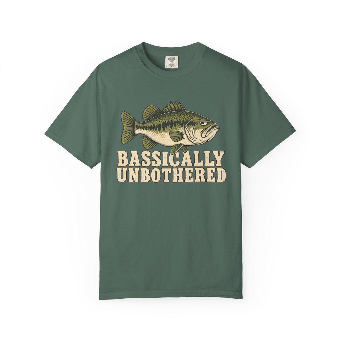 Bassically Unbothered Bass Fishing T-Shirt