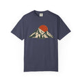 Sunset Mountain T-Shirt — Vintage Mountain & Trees Graphic Tee