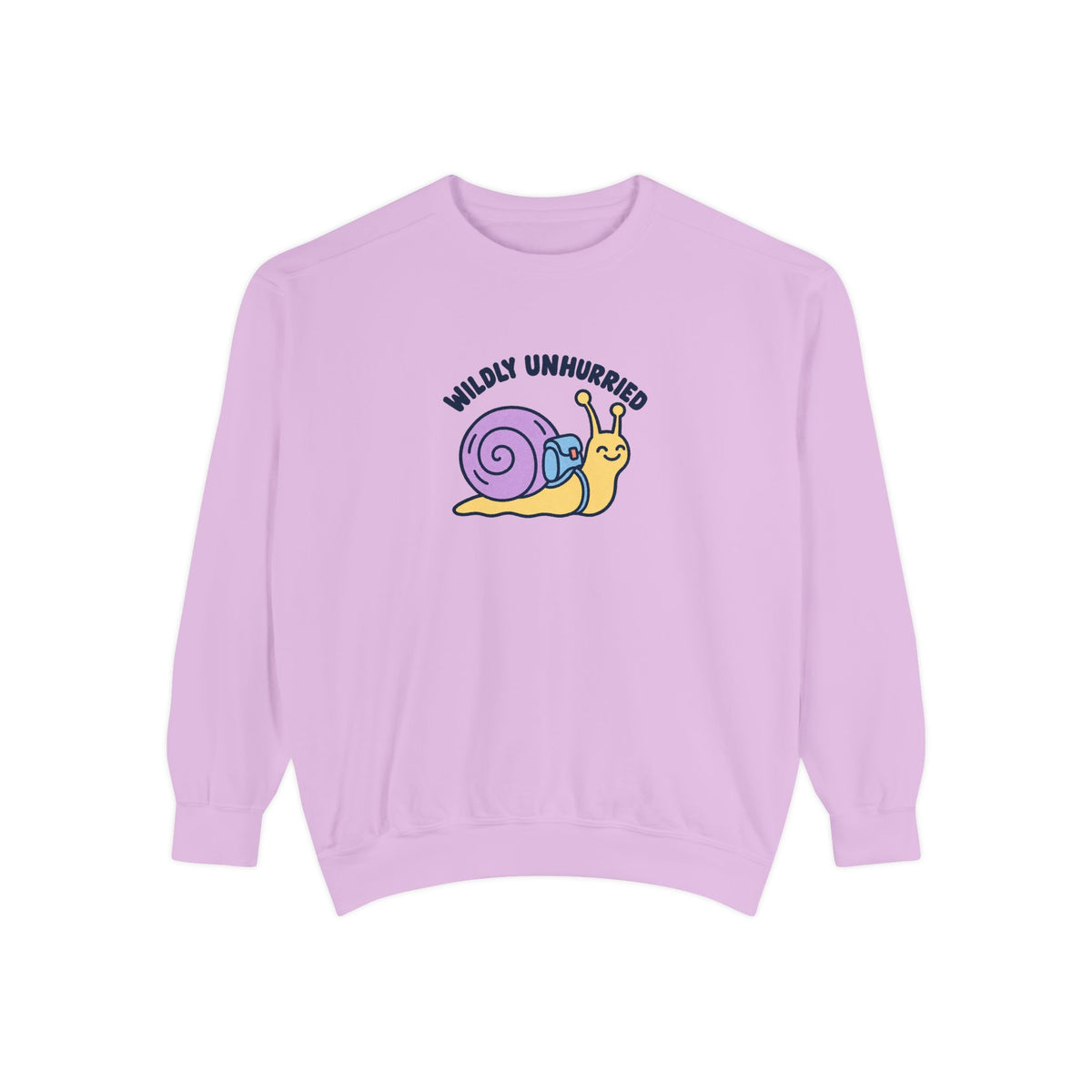 Wildly Unhurried Snail Sweatshirt