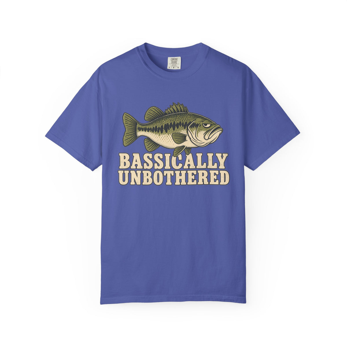 Bassically Unbothered Bass Fishing T-Shirt