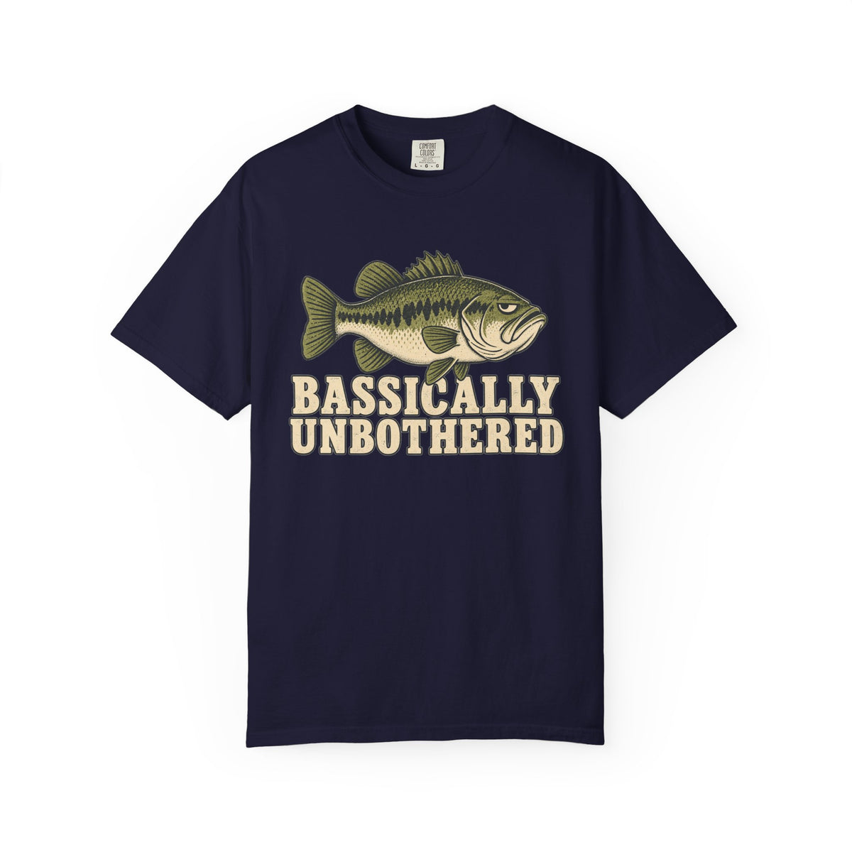 Bassically Unbothered Bass Fishing T-Shirt