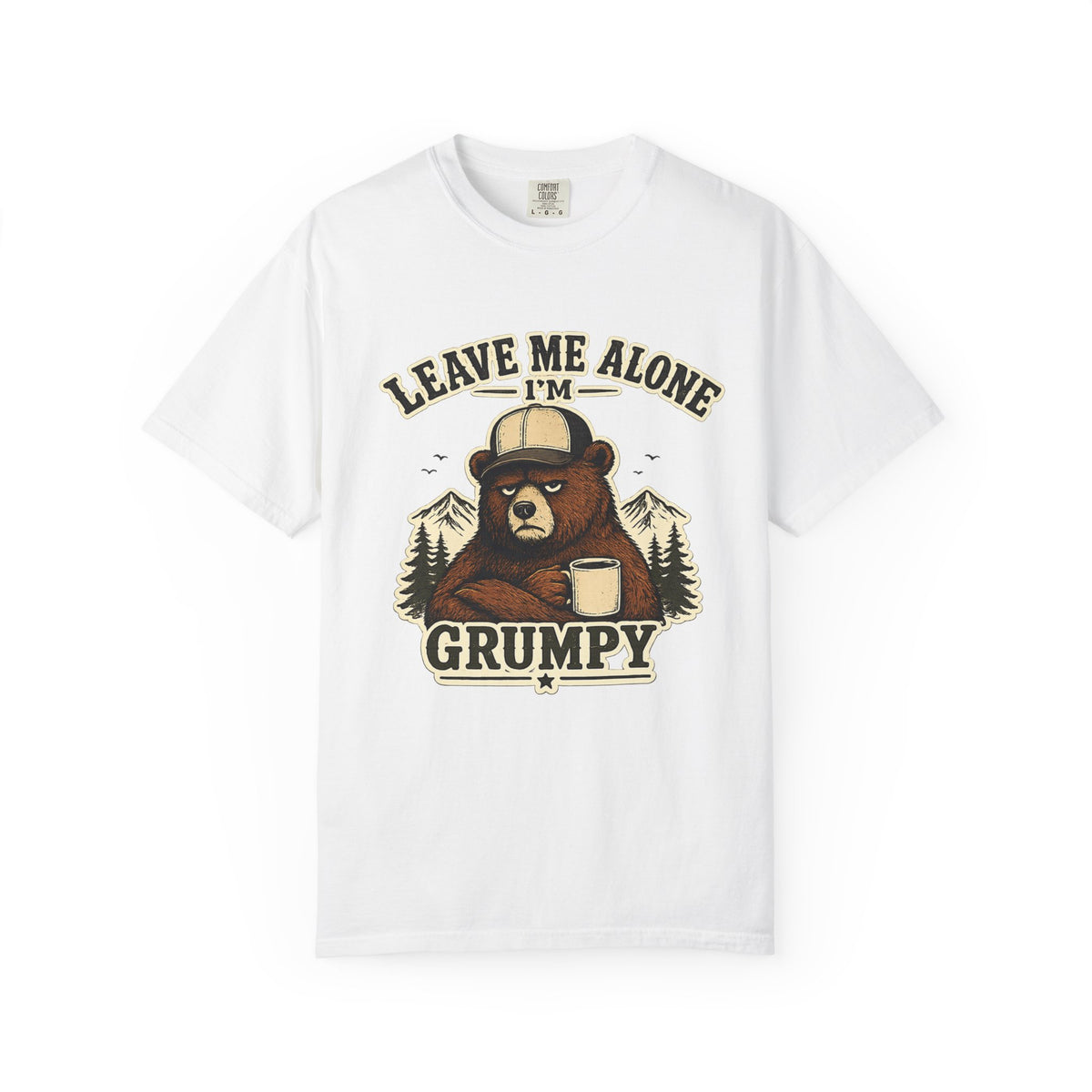 Grumpy Outdoor Crew T-Shirt — Funny Camping Graphic Tee